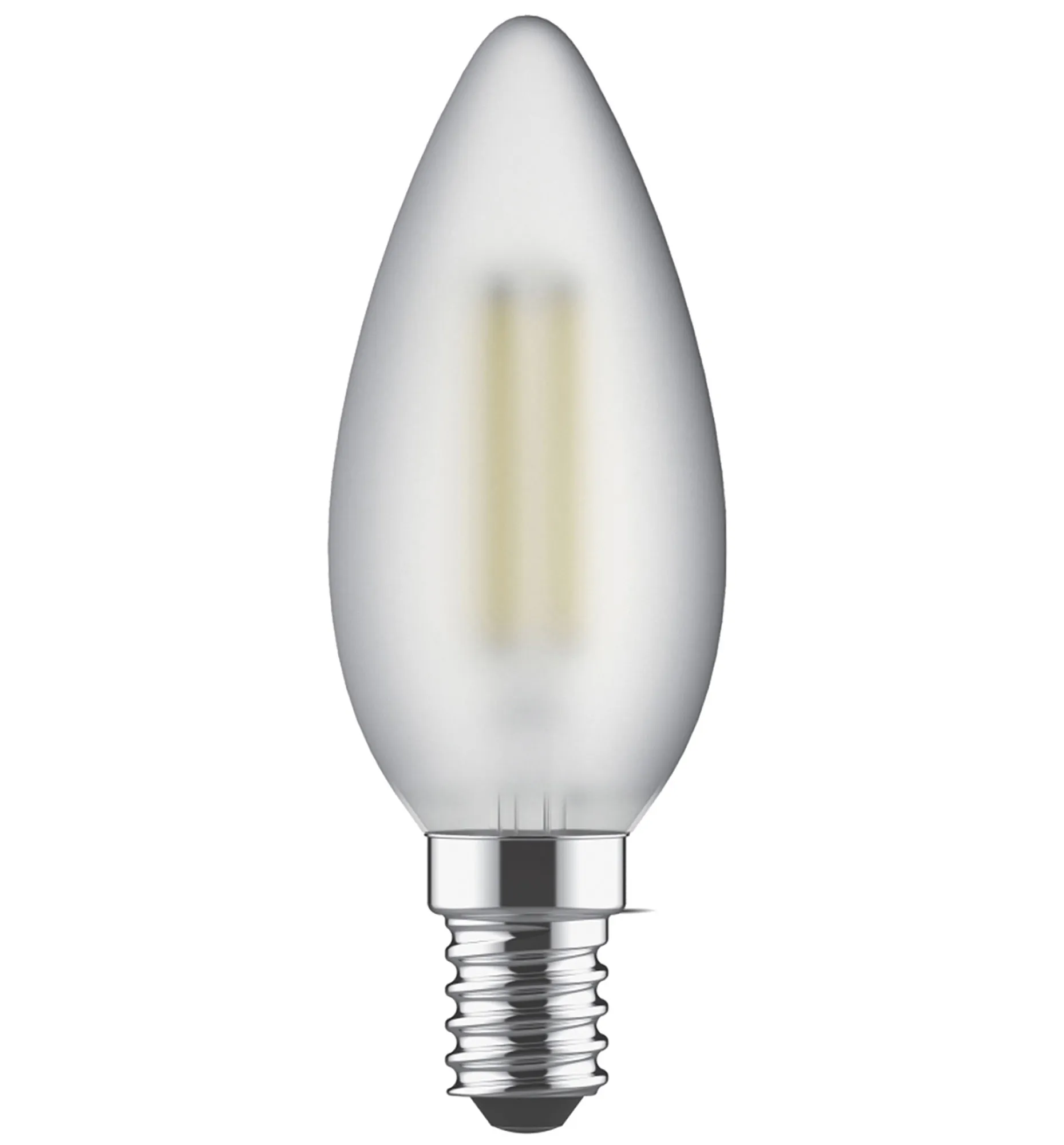 763431133  Value Classic LED Candle E14 4W 2700K 470lm